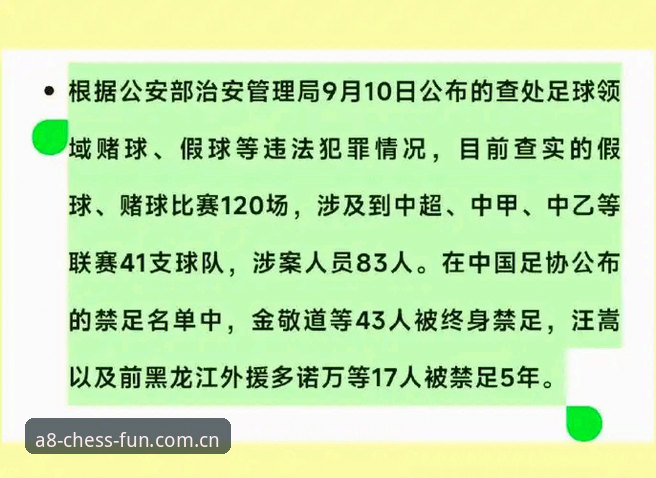 中国足协第三批禁足名单vs行业整顿：17人终身禁足背后的腐败全链条